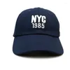 Cappellini stile NYC 1985 Cappello Make America Great Again Cappelli Donna Marca Bandiera USA Berretto da baseball Uomo Sport all'aria aperta