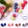 Stud Earrings 11 Colors Brand Double Side Imitation Pearl Fashion Earring Trendy Cute Charm Statement Ball For Women