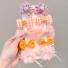 Accessoires pour cheveux, épingle à cheveux pour enfants, princesse, petite fille, maille cassée, Clip mignon bébé ne fait pas mal, coiffure