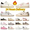 2024 OG Designer Chaussures Golden Sneakers Casual Star Chaussures De Luxe Ball-Star Dirty Old Mocassins Italie Marque Plate-forme Originale Baskets Hommes Femmes