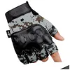 Gants tactiques Hard Knuckle Moto Demi Doigt Équitation Cyclisme En Plein Air Alpinisme Drop Livraison Mobiles Motos Motocy M Dhhle