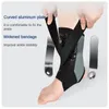 Tornozelo cintas bandagem cintas esportes segurança ajustável tornozelo suporte protetor tornozelo fratura entorse ligamento tensão 240122
