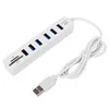 Hub 2.0 multi-répartiteur à 6 ports, câble de 100cm de Long, extension Multiple pour ordinateur portable, adaptateur USB, accessoires