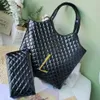 Moda tendência tote mulheres totes bolsa mulher designer icare maxi saco de compras preto branco couro viagem grande ombro sacos praia h249k