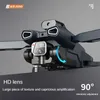 Drones A9 Brushless Optical Flow Unmanned Aerial Vehicle High Definition Aerial Photography Obstacle Avoidance 4 Axis Aircraft YQ240129