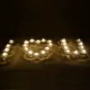 2PCS świece 10pcs/Lot romantyczne pływające świece przyjęcia weselne Dekoracja dekoracji domu DIY świece