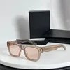 Zonnebrillen voor dames, luxe kwaliteit brillen, modemerk SL 574, zwart dik plaat transparant frame, heren designer zonnebrillen, klassieke originele doos