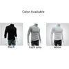 Dolcevita slim da uomo a maniche lunghe Top Pullover Warm Stretch Maglieria Maglione attillato Collo alto Abbigliamento casual da uomo 240125