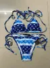 Sexiga kvinnors designers bikinis sätter tydlig rem form baddräkter damer baddräkter badkläder strandkvinna badkläder biquini blandade lyxmärken badkläder g0330