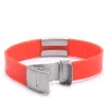 Braccialetti Bracciale identificativo personalizzato per bambini in silicone Braccialetti identificativi incisi per bambini Bracciale SOS per bambini Bracciale identificativo per bambini di sicurezza