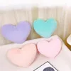 Pillow Cute Decorative Adorable Heart Shaped Plush For Home Bedroom Decoration Soft Fluffy Throw Christmas