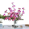 Strängar 20 LED Flower String Fairy Light Butterfly Orchid Branch Garland Vase Filler Christmas Home Decoration