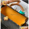 Borse da sera Moda Valigia Borsa da viaggio Orologio da trasporto Valigetta Maniglia Borse Lage Borsa Shoder Marrone Drop Delivery Accessori Dhgxo