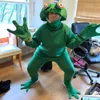 Autres fournitures de fête festives Hommes Halloween Costume Open Face Combinaison Body Cosplay Frog Femmes Vêtements drôles Drop Livraison Ho Dhw8F