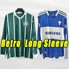 Long sleeve 1992 1993 1994 96 97 99 09 palmeiras retro soccer jerseys 92 93 94 96 97 09Edmundo Zinho Edilson Rivaldo Evair Roberto Carlos vintage classic football shirt