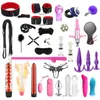 Volwassen Speelgoed Bdsm Kit Sex Tools Bondage Terughoudendheid Set voor Sex Accessoires Sex Bondage kit Terughoudendheid Seksueel Genot Vibrator voor Vrouwen