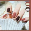 Nail Polish Maxfine Scrub Matte Water-Based Rip-Off No-Bake Quick-Drying Drop Delivery Otekr