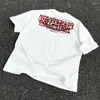 Herr t shirts groda drift mode märke streetwear hip hop tryckt vintage kläder bomull löst överdimensionerade toppar skjorta för män unisex