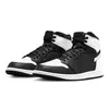 med Box Jumpman 1 1S basketskor omvänd panda gul ockra satin uppfödd patent metallisk burgundy royal reimagined mens tränare kvinnor sneakers sport