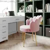 Andra möbler prinsessa kronblad små soffa vardagsrumsstolar enkla fåtölj vardagsrum möbler modern baksida matsstol makeup stol q240129