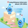 Kids Electronic Walkie Talkies Watch Toy Smart Wireless Interphone Christmas Birthday Gift For Boys Play House Games 240118