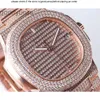 Reloj Patek-Phillippe Diamond Tw 5719/1g 40 mm * 10 mm Montre De Luxe 324c Relojes con movimiento resistente al agua 50 m