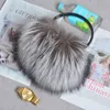 Real Fox Raccoon päls hängar Eöre Cover Warm Winter Earmuffs Headwear Ear Muffs Earmuffs Cold Ear Warmer Ear Protection Pannband240125