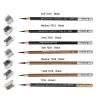 Supplies Marco 24pcs Sketch Charcoal Pencils Set Professional White Brown Black Drawing Charcoalpencil Tools for Student Art Supplies