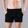 Herren-Nachtwäsche, Shorts, Fitnessstudio, Sommer, elastische Taille, Badehose, 2024, Strand, einfarbig, lässig, modisch, Boardhose, Laufen, Sport, Training