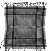 Halsdukar gittermönster keffiyeh huvudduk slips bakre huvud wrap för manliga po props y1ua