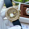 ZF Factory Made Designer Rolesless Brand Watch Live Broadcast Network Celebrity Le même rôle de marque Three Eye Ghost Face Mécanique mon avec Box Original Pyj