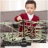 Model Building Kits Wholesale Toys Custom Space Star Diy Roller Erwachsene Marble Coaster Bricks Slate Brbit Brick 10 Drop Delivery Dhgov