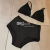 Gewatteerde bikinibadmode met lage taille, sexy designerzwempakken, luxe halter, rugloze badmode, bh-slip, badmode, wetsuits