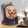 Hundkläder utomhus resebärare för vintervärme husdjursspåse hundar och kattkull