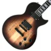 Custom Shop, Made in China, LP Custom High Quality Electr, EMG active pickup,Ebony Fingerboard, back in log color, free shipping