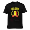 Men's T-Shirts 2022 BELGIUM Soccer T shirts Country Men Women football T-Shirt Hip Hop jersey Tops Cotton Tees