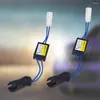 Sistema de iluminação 2pcs T10 Canbus Cable 12V LED Aviso Cancelador Decodificador 501 T15 W5W 194 Luzes de carro SEM erro Resistor de carga