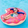 Autres piscines SpasHG Anneau de natation gonflable en forme de beignet, flotteur géant pour activités d'été en plein air, fête sur la plage, matelas gonflable, eau YQ240129