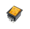 Plafondverlichting 5 stuks Vergrendelbare tuimelschakelaar Power I/O 4 pins met licht 16A 250VAC 20A 125VAC KCD4