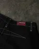 Jeans larghi Hip Hop donna JNCO Y2K abbigliamento vintage Jeans ricamati di alta qualità Harajuku streetwear Jeans a vita alta Goth 240124