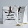 Современная креативная сумка для ланча, гарантия, простая сумка для ланча с буквами, свежая и милая ткань для пикника LB6120613200