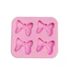 Baking Moulds Mouse Bow Cooking Tools Fondant Silicone Mold For Pastry Of Cake Decorating Candy Kitchen Accessories Ware