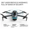 드론 새로운 SG107 MAX2 RC 드론 4K HD 공중 카메라 2 축 킴벌 WiFi 5G FPV 360 장애물 회피 브러시리스 모터 쿼드 콥터 장난감 YQ240129