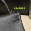 Legal Copy Deisgner 8A Bags online shop Full handmade wax thread factory togo leather black bag size gold and silver Have Real Logo