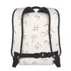 Backpack Cattle Brands Beige Backpacks Casual Print Student School Bag Women Man's Travel Bags Laptop Daypack