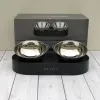 Feeders Petkit Stainless Steel Pet Dog Cat Double Bowls Adjustable AntiSlip Food Water Bowl Feeder For Pets Feeding Gamelle Pour Chat