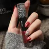 Nail Polish Oil-Based Two-Color No Bake Quick Dry Lasting Do Not Peel Through Bright Piece Complete Set Drop Delivery Otjrx