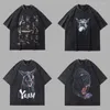 T-shirts pour hommes Frog Drift Mode Streetwear Qualité Graphiques animaux imprimés Vêtements vintage Lâche T-shirts surdimensionnés Tops Chemise pour hommes