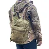 Borse da trekking Zaino militare grande a tracolla Borsa a tracolla tattica EDC Molle Army Pettorale Impermeabile da campeggio all'aperto Trekking Camera Pack YQ240129