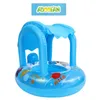 Outras Piscinas SpasHG Baby Float Piscina Natação Criança Nadar Flutuadores Infláveis Sombra Meses Sol 12 Anel Remo 2 Anos 6 Canopy YQ240129